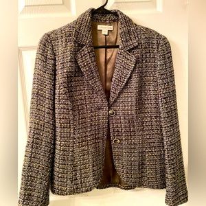 Coldwater Creek tweed blazer